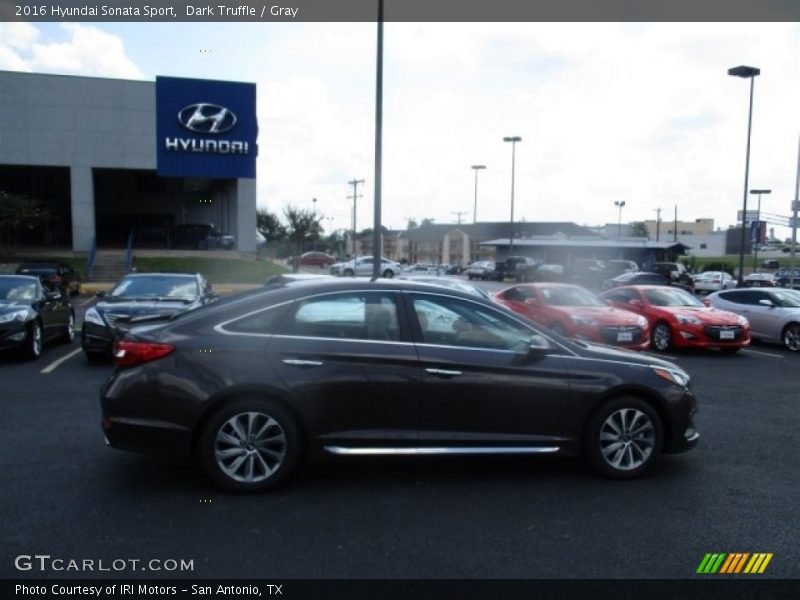 Dark Truffle / Gray 2016 Hyundai Sonata Sport