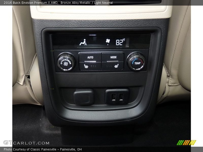 Controls of 2016 Envision Premium II AWD