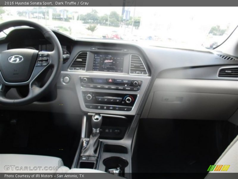 Dark Truffle / Gray 2016 Hyundai Sonata Sport