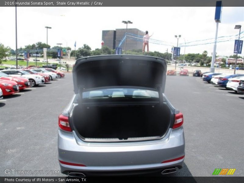 Shale Gray Metallic / Gray 2016 Hyundai Sonata Sport
