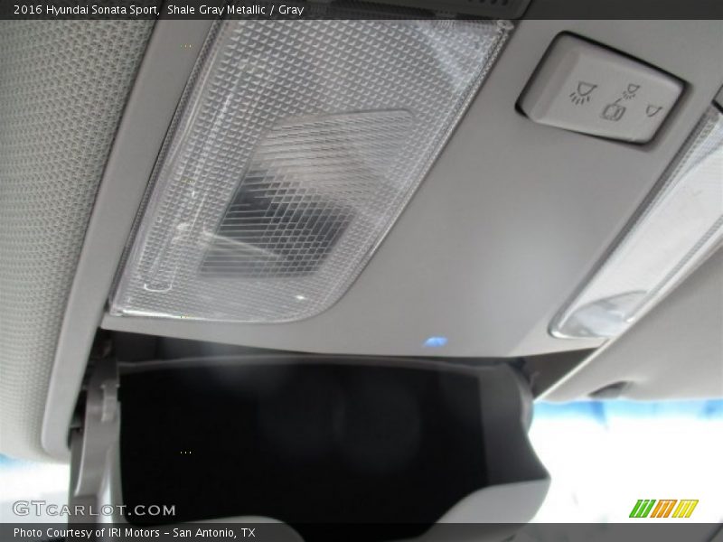 Shale Gray Metallic / Gray 2016 Hyundai Sonata Sport