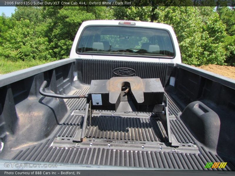 Oxford White / Dark Flint 2006 Ford F350 Super Duty XLT Crew Cab 4x4