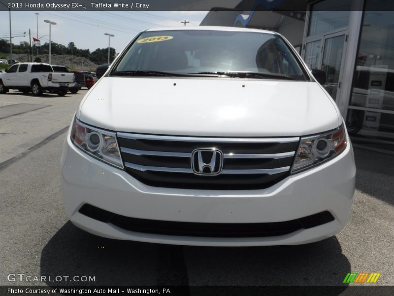 Taffeta White / Gray 2013 Honda Odyssey EX-L