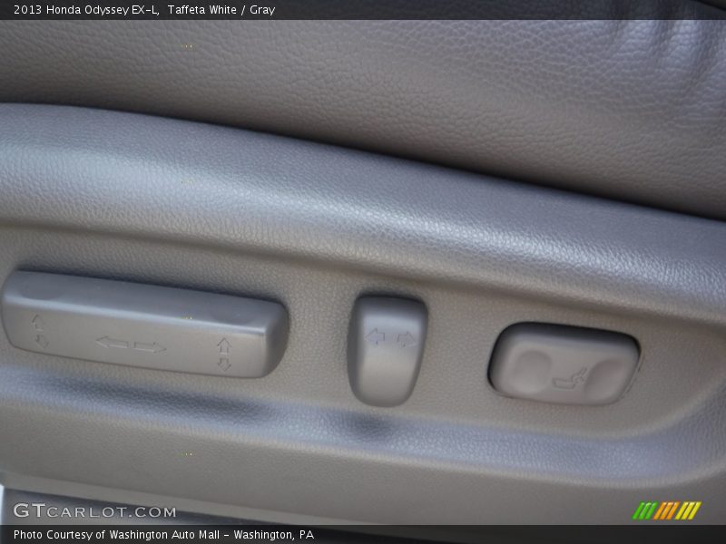 Taffeta White / Gray 2013 Honda Odyssey EX-L