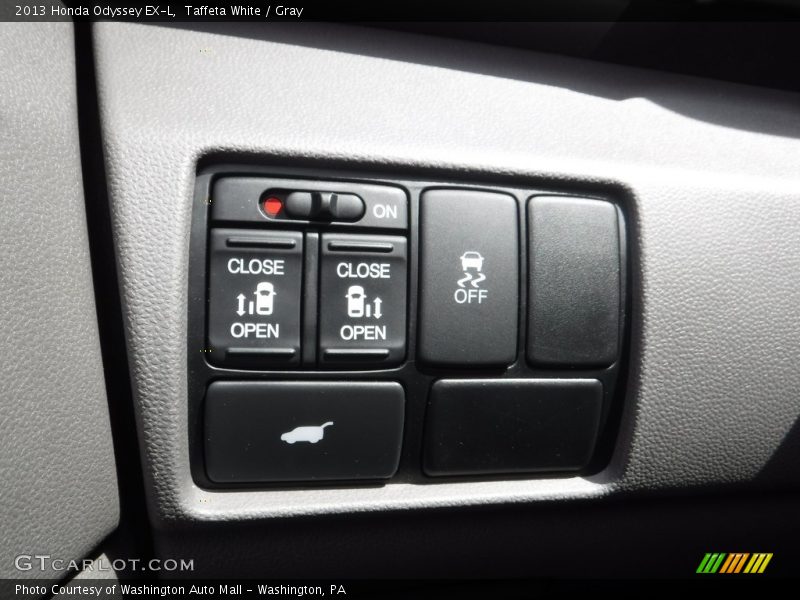 Taffeta White / Gray 2013 Honda Odyssey EX-L