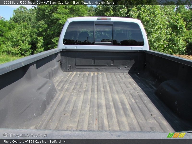 Silver Metallic / Medium Stone 2008 Ford F250 Super Duty XLT SuperCab 4x4