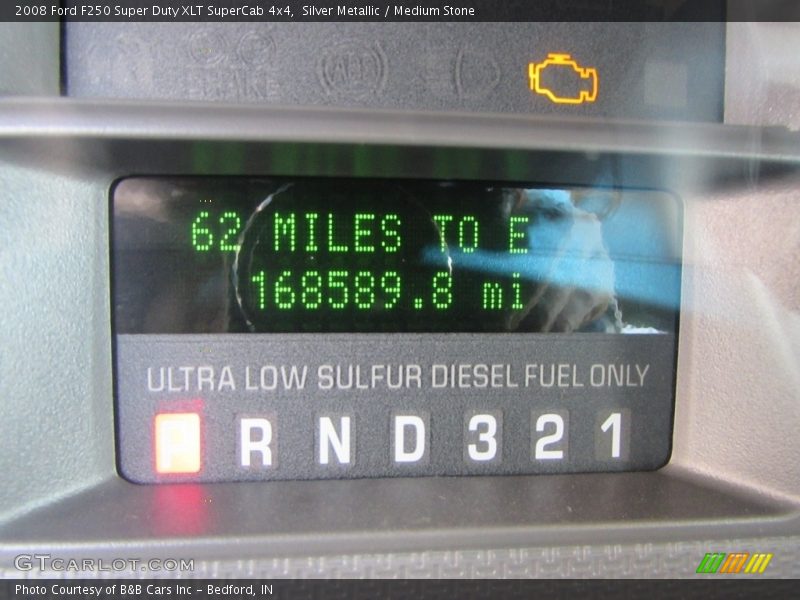 Silver Metallic / Medium Stone 2008 Ford F250 Super Duty XLT SuperCab 4x4