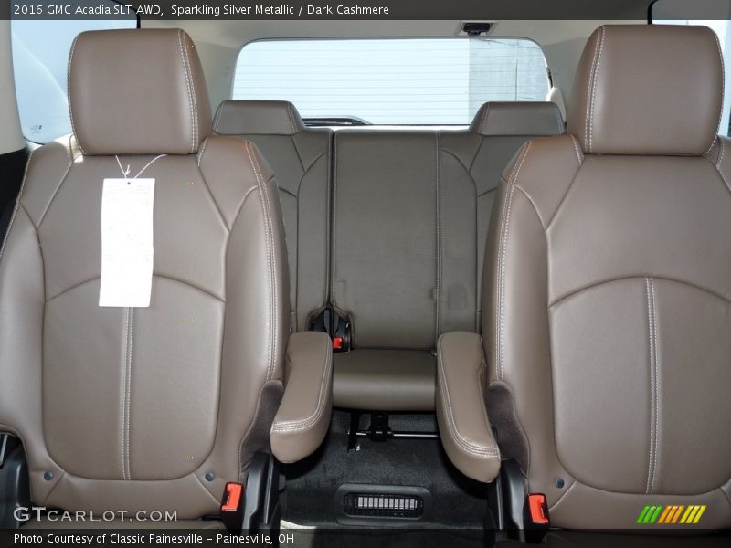 Sparkling Silver Metallic / Dark Cashmere 2016 GMC Acadia SLT AWD
