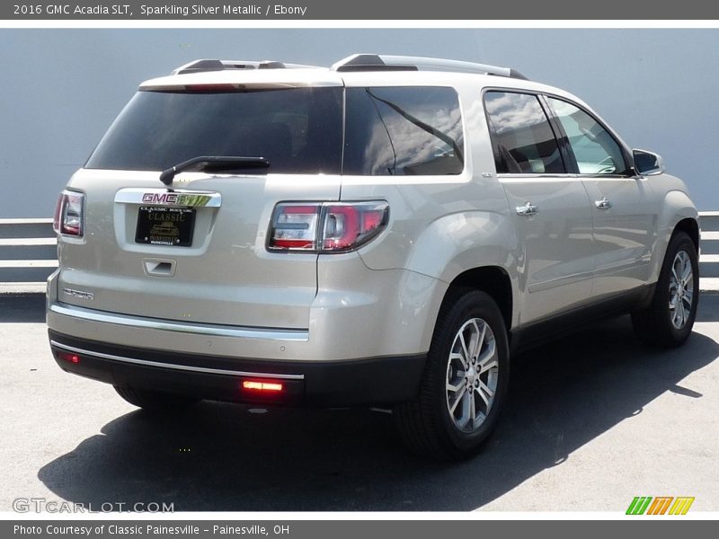 Sparkling Silver Metallic / Ebony 2016 GMC Acadia SLT