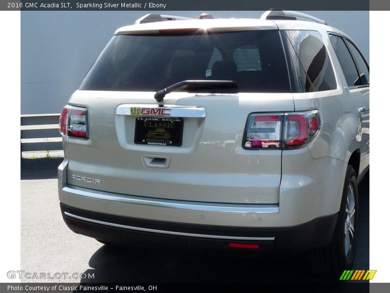 Sparkling Silver Metallic / Ebony 2016 GMC Acadia SLT
