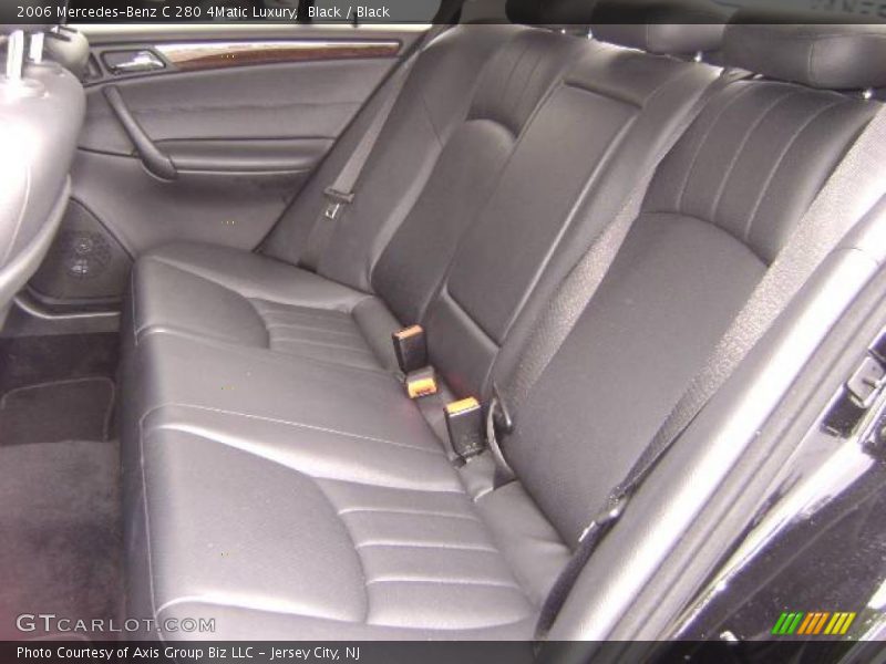 Black / Black 2006 Mercedes-Benz C 280 4Matic Luxury