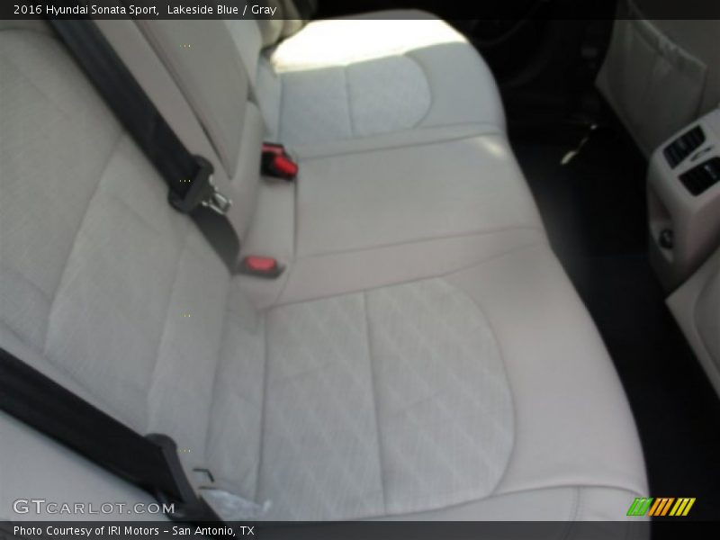 Lakeside Blue / Gray 2016 Hyundai Sonata Sport