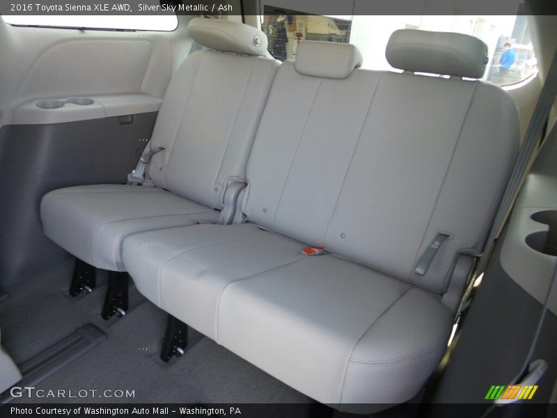 Silver Sky Metallic / Ash 2016 Toyota Sienna XLE AWD