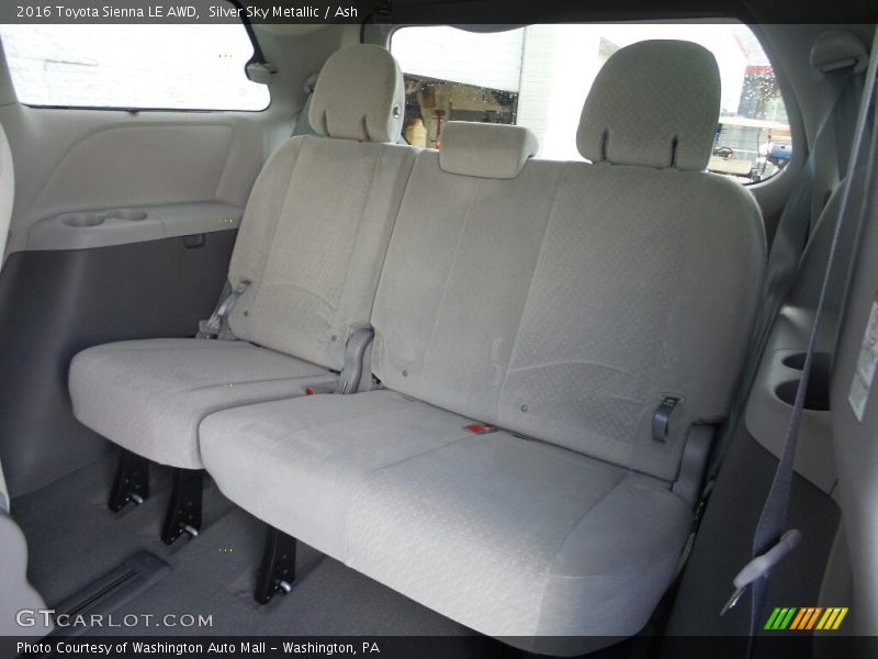 Silver Sky Metallic / Ash 2016 Toyota Sienna LE AWD