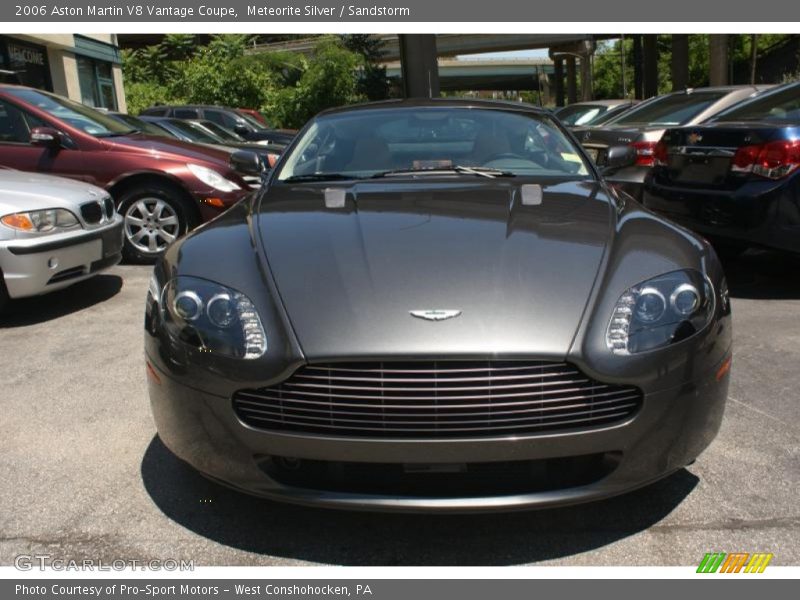 Meteorite Silver / Sandstorm 2006 Aston Martin V8 Vantage Coupe