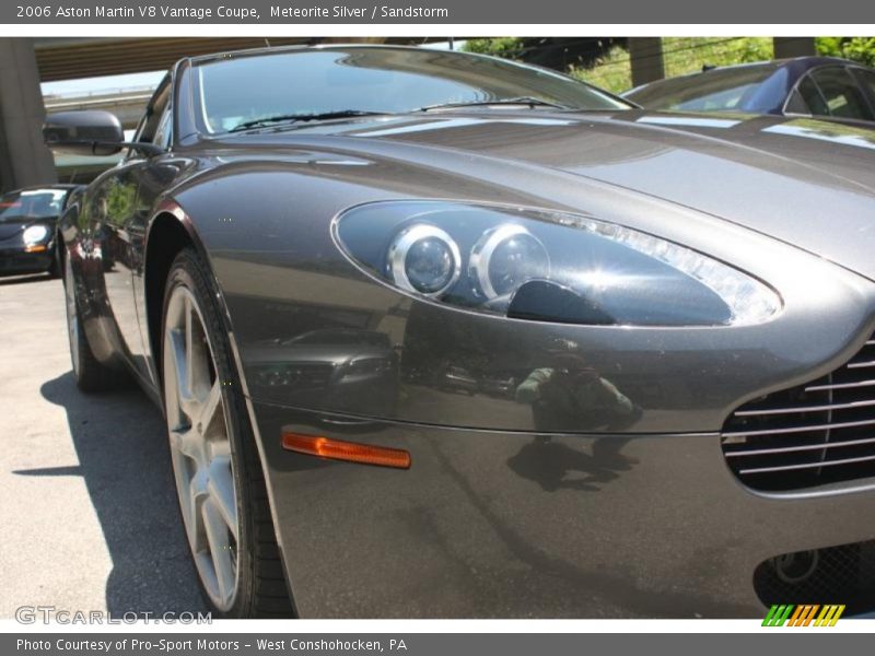 Meteorite Silver / Sandstorm 2006 Aston Martin V8 Vantage Coupe