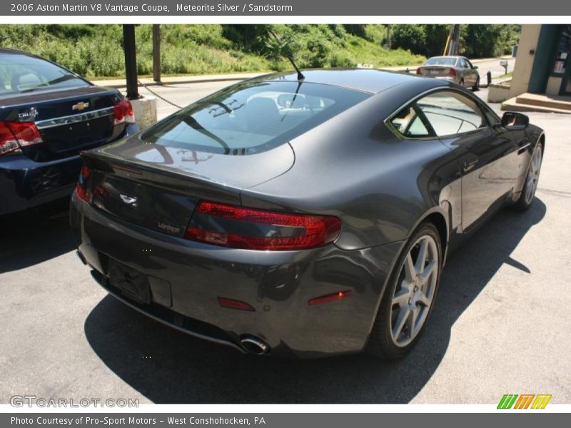 Meteorite Silver / Sandstorm 2006 Aston Martin V8 Vantage Coupe