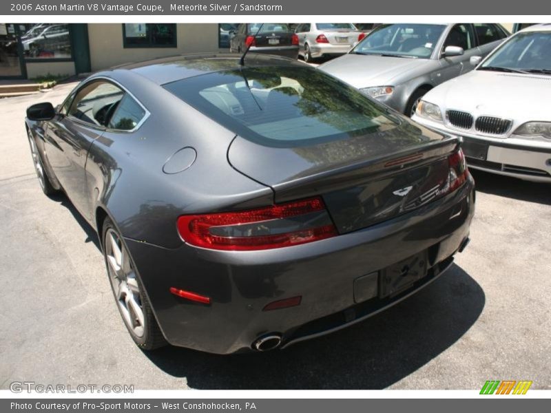 Meteorite Silver / Sandstorm 2006 Aston Martin V8 Vantage Coupe