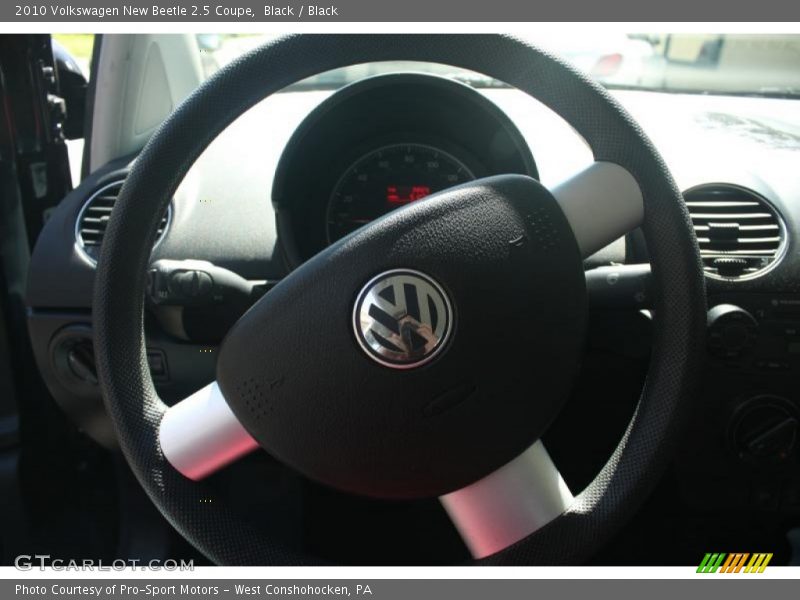 Black / Black 2010 Volkswagen New Beetle 2.5 Coupe