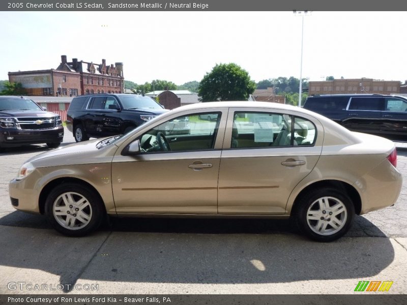 Sandstone Metallic / Neutral Beige 2005 Chevrolet Cobalt LS Sedan