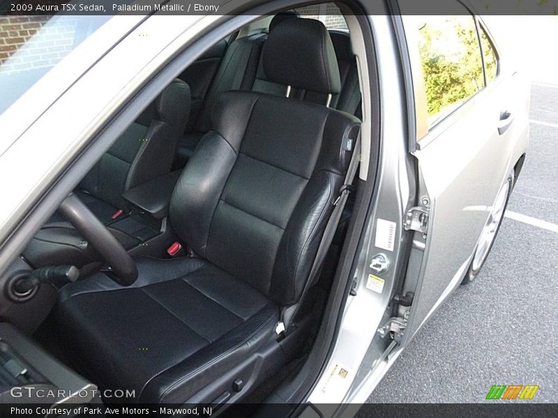 Palladium Metallic / Ebony 2009 Acura TSX Sedan