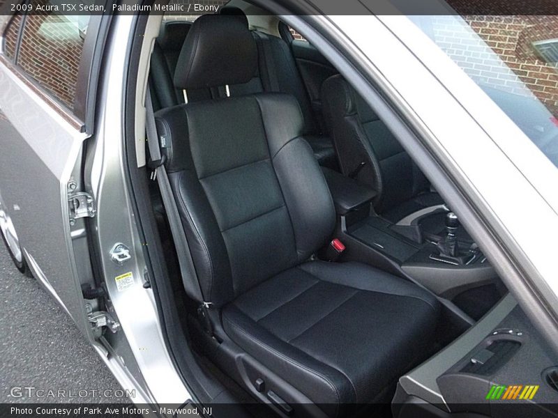 Palladium Metallic / Ebony 2009 Acura TSX Sedan