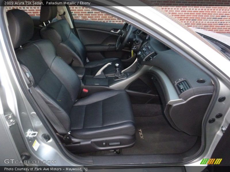 Palladium Metallic / Ebony 2009 Acura TSX Sedan
