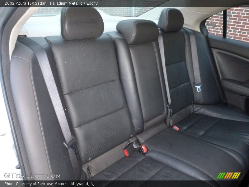 Palladium Metallic / Ebony 2009 Acura TSX Sedan