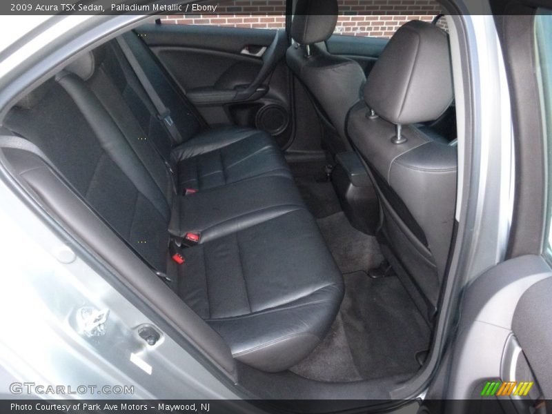 Palladium Metallic / Ebony 2009 Acura TSX Sedan