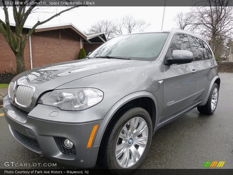 Space Gray Metallic / Black 2012 BMW X5 xDrive50i