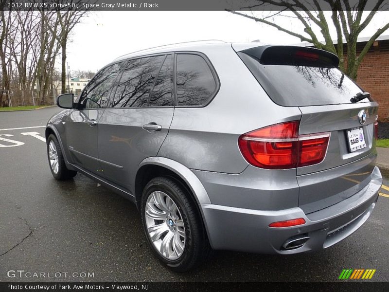 Space Gray Metallic / Black 2012 BMW X5 xDrive50i