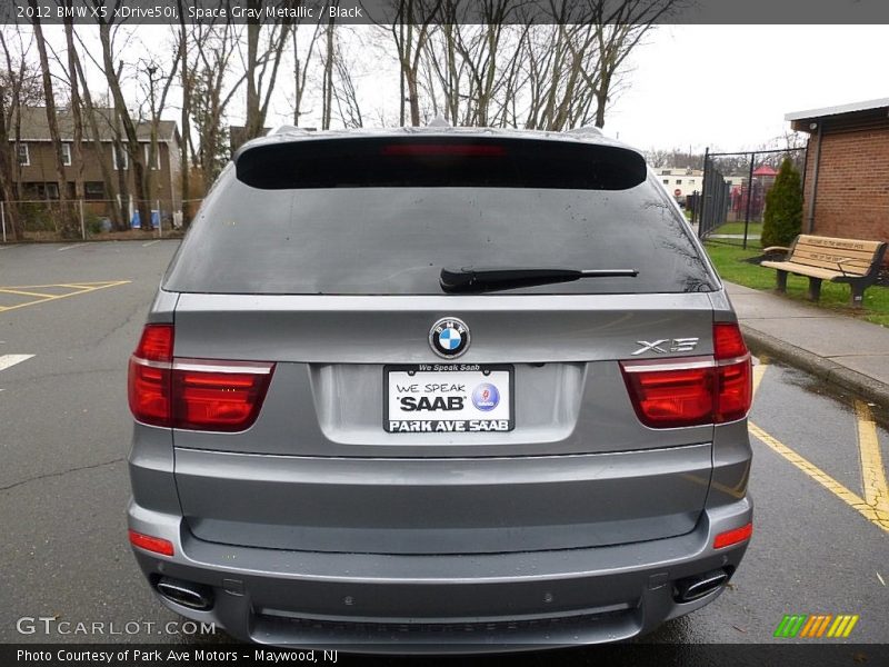 Space Gray Metallic / Black 2012 BMW X5 xDrive50i