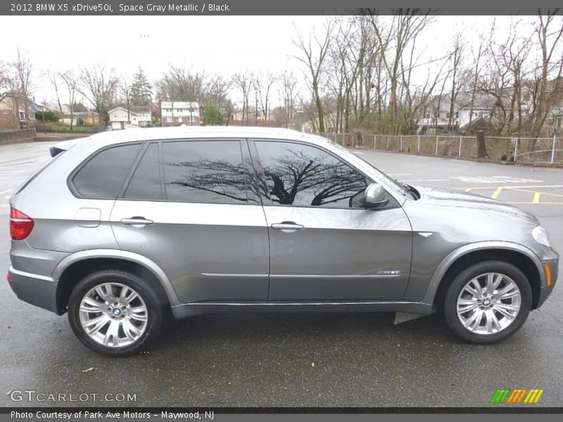 Space Gray Metallic / Black 2012 BMW X5 xDrive50i