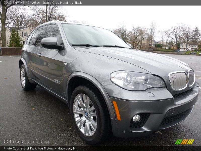 Space Gray Metallic / Black 2012 BMW X5 xDrive50i