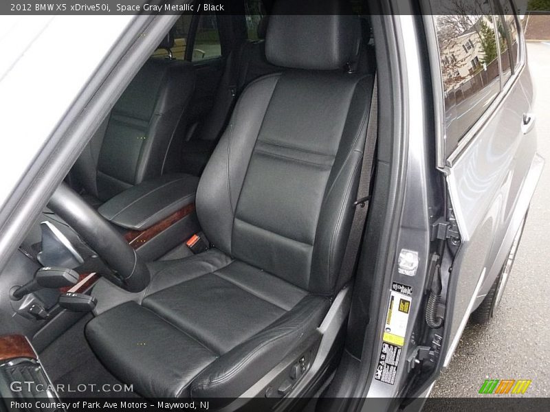Space Gray Metallic / Black 2012 BMW X5 xDrive50i