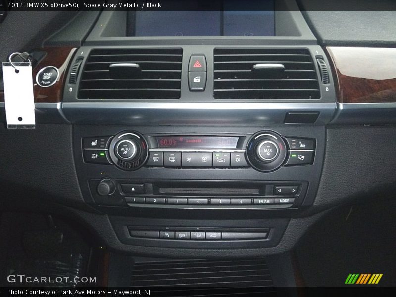 Space Gray Metallic / Black 2012 BMW X5 xDrive50i
