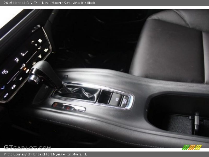 Modern Steel Metallic / Black 2016 Honda HR-V EX-L Navi