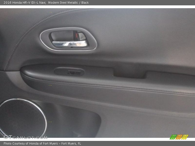Modern Steel Metallic / Black 2016 Honda HR-V EX-L Navi