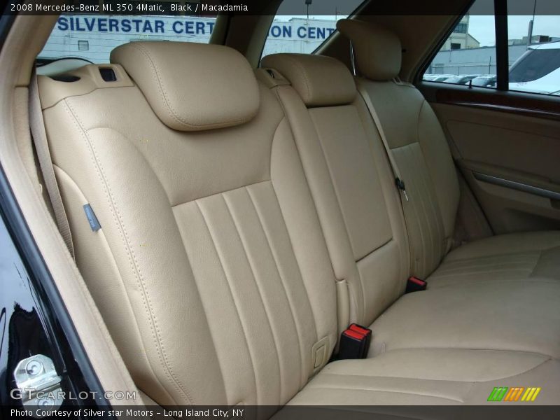 Black / Macadamia 2008 Mercedes-Benz ML 350 4Matic