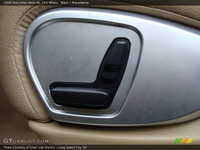 Black / Macadamia 2008 Mercedes-Benz ML 350 4Matic