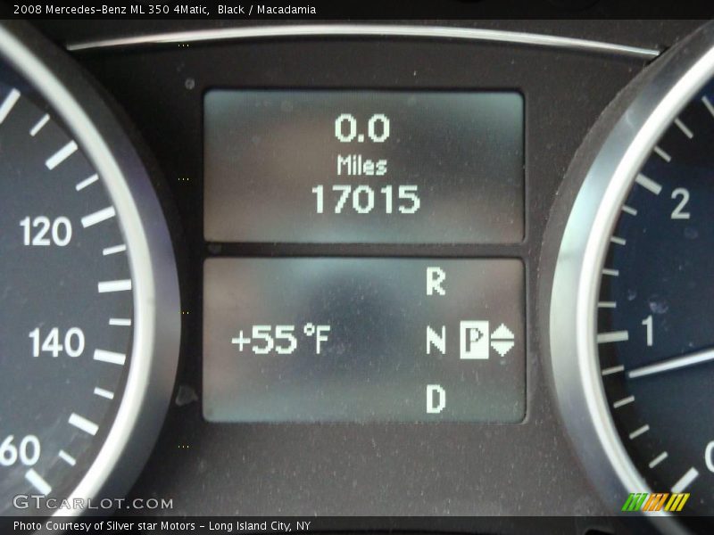 Black / Macadamia 2008 Mercedes-Benz ML 350 4Matic