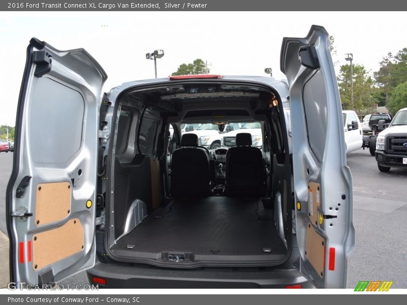 Silver / Pewter 2016 Ford Transit Connect XL Cargo Van Extended