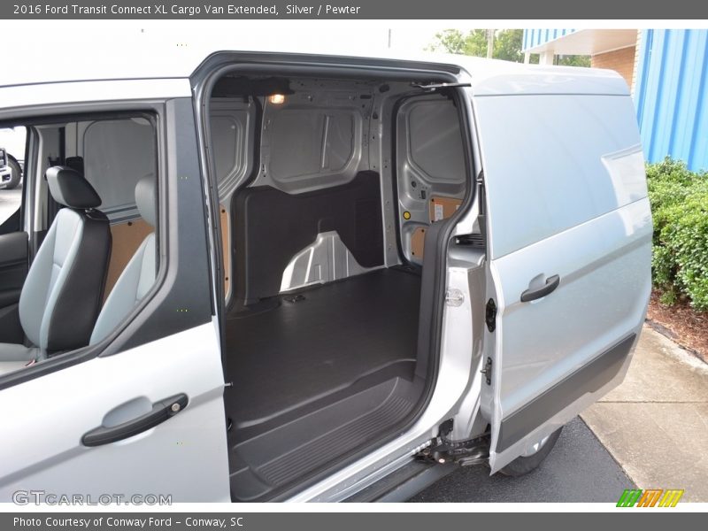 Silver / Pewter 2016 Ford Transit Connect XL Cargo Van Extended