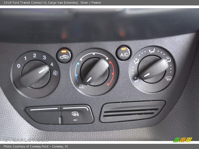 Silver / Pewter 2016 Ford Transit Connect XL Cargo Van Extended