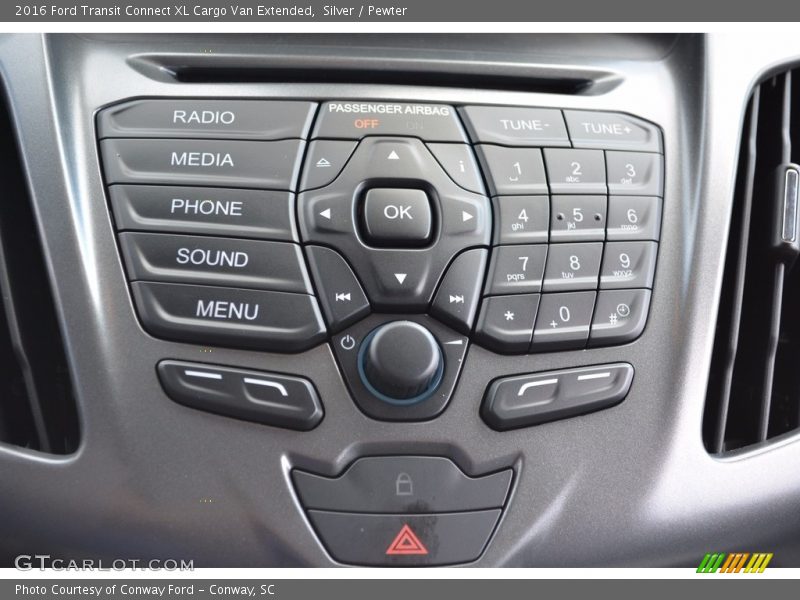 Silver / Pewter 2016 Ford Transit Connect XL Cargo Van Extended