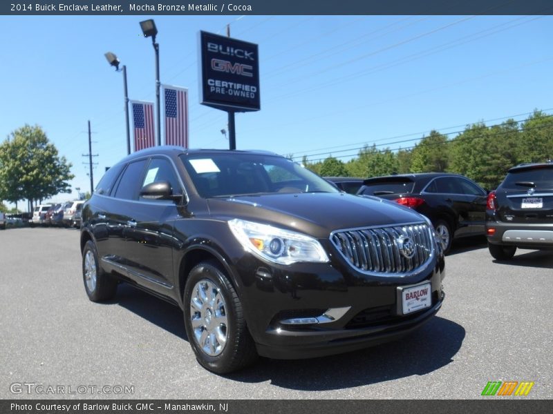 Mocha Bronze Metallic / Cocoa 2014 Buick Enclave Leather