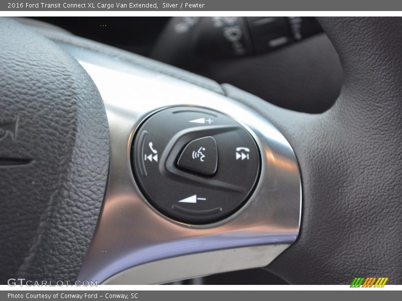 Silver / Pewter 2016 Ford Transit Connect XL Cargo Van Extended