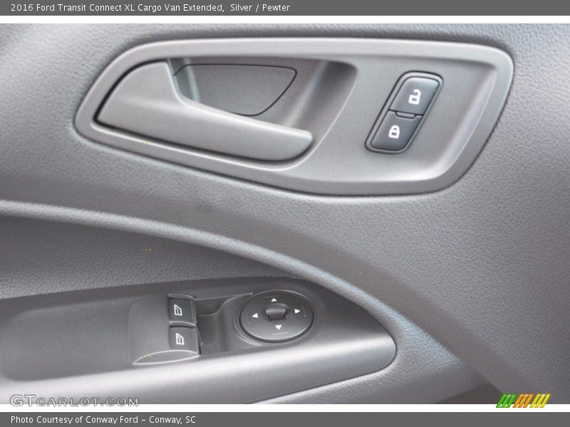 Silver / Pewter 2016 Ford Transit Connect XL Cargo Van Extended