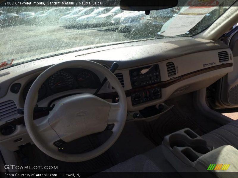 Sandrift Metallic / Neutral Beige 2003 Chevrolet Impala