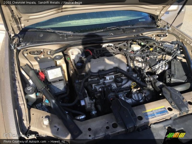 Sandrift Metallic / Neutral Beige 2003 Chevrolet Impala